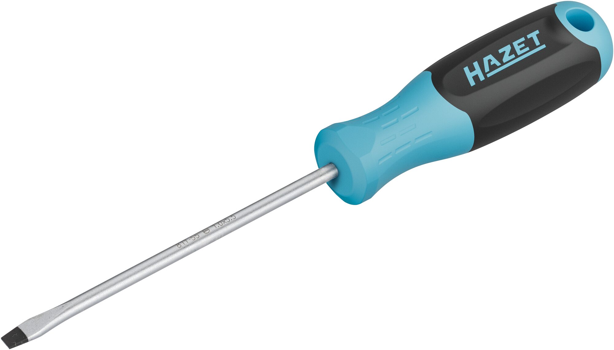 HAZET Schraubendreher 811-55 · Schlitz Profil · SW 1 x 5,5 mm