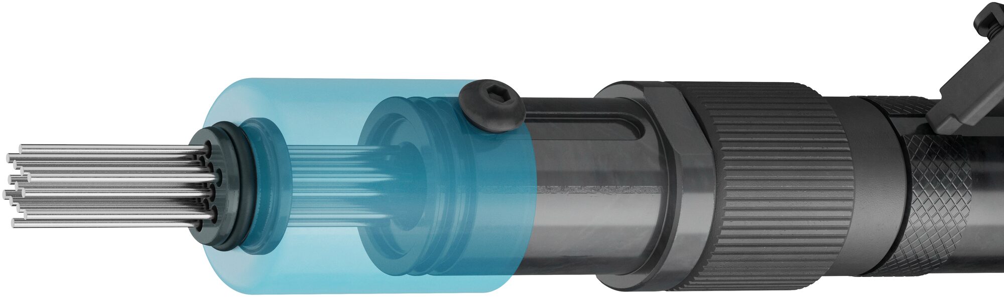 HAZET Mini Nadelentroster 9035M-6 · Länge: 235,6 mm