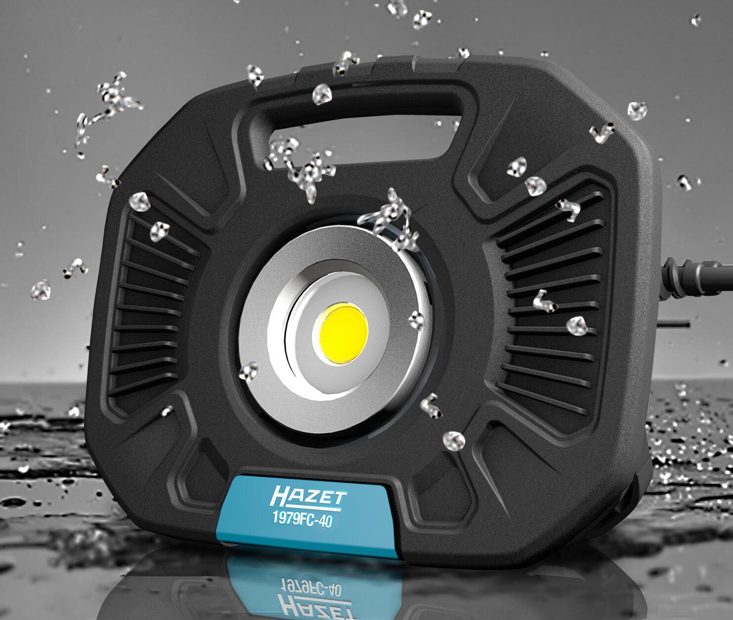 HAZET LED Arbeitsstrahler · 40 Watt 1979FC-40 HAZET LED Arbeitsstrahler · 40 Watt 1979FC-40