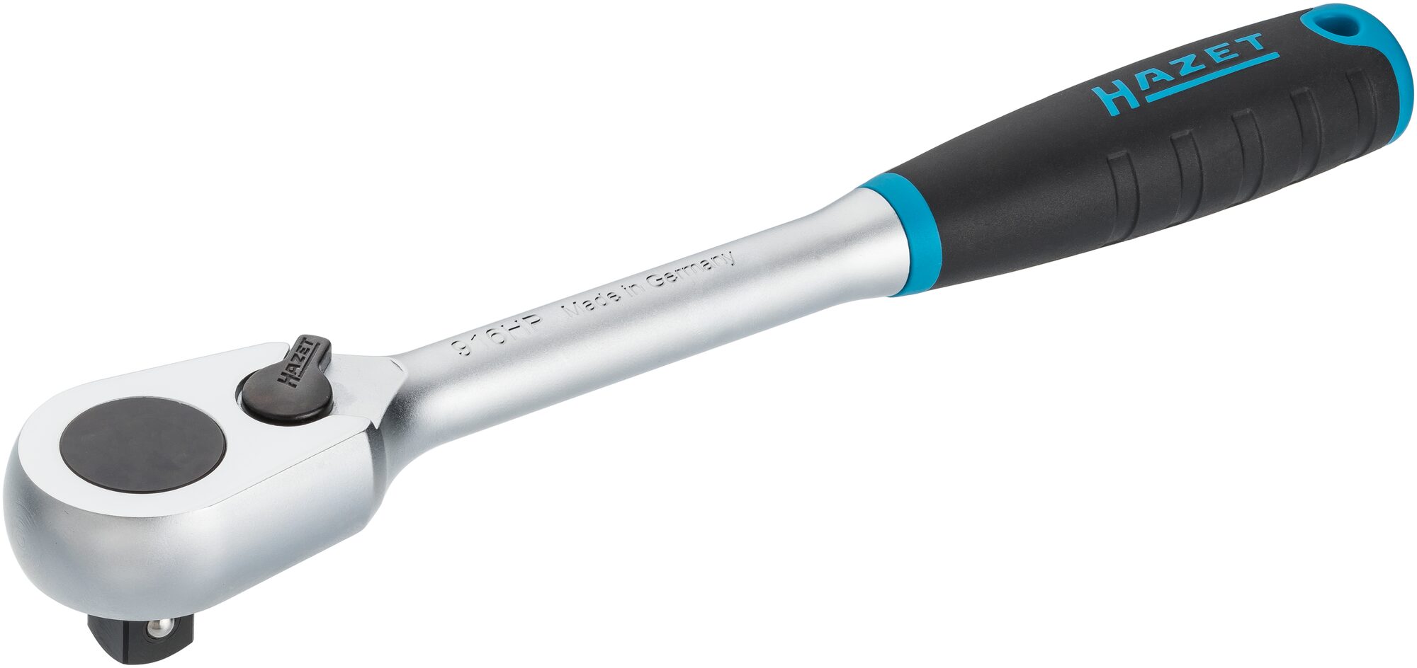 HAZET HiPer Feinzahn-Umschaltknarre 916HP · Vierkant massiv 12,5 mm (1/2 Zoll) HAZET HiPer Feinzahn-Umschaltknarre 916HP · Vierkant massiv 12,5 mm (1/2 Zoll)