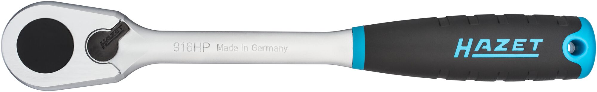 HAZET HiPer Feinzahn-Umschaltknarre 916HP · Vierkant massiv 12,5 mm (1/2 Zoll) HAZET HiPer Feinzahn-Umschaltknarre 916HP · Vierkant massiv 12,5 mm (1/2 Zoll)