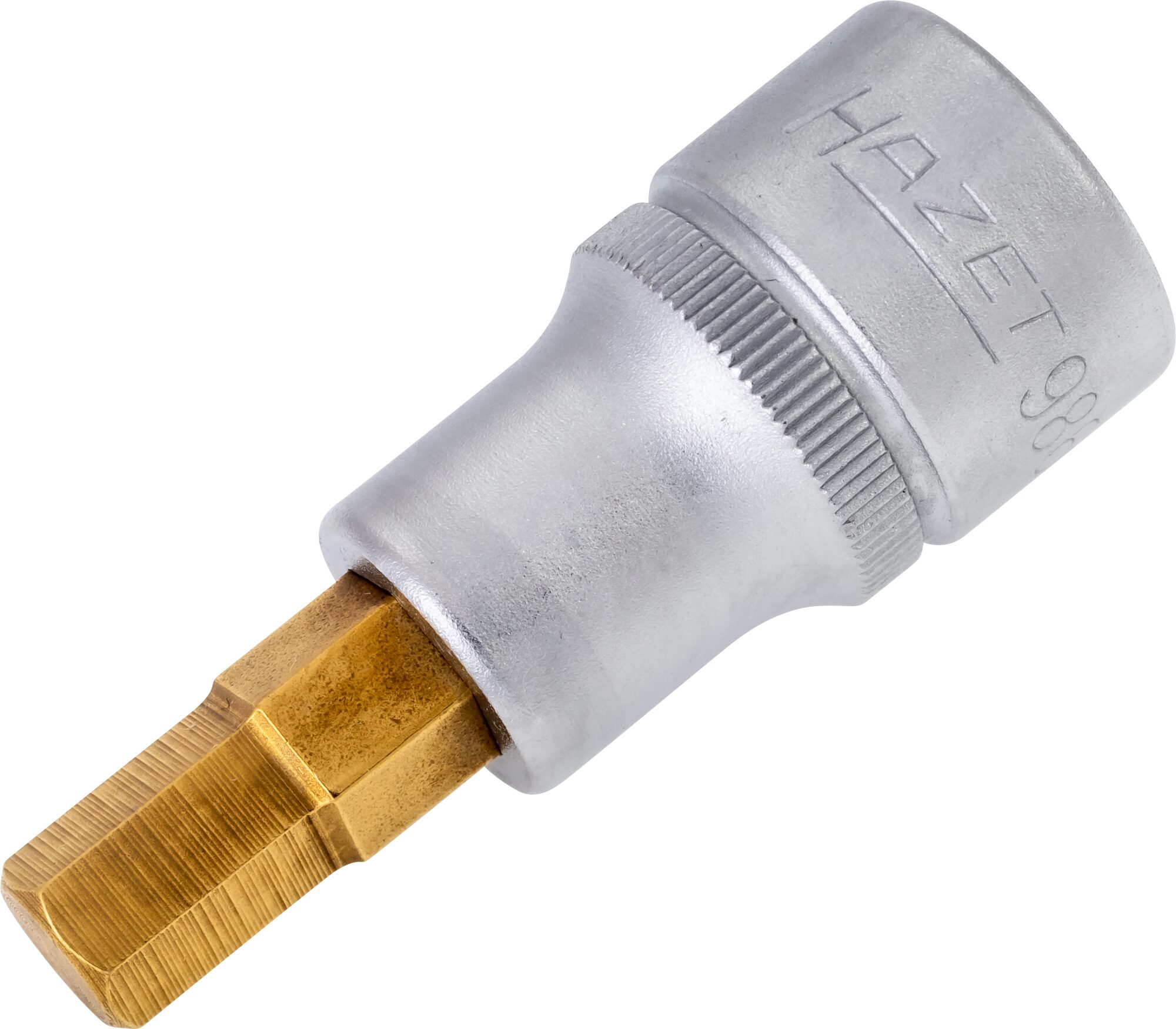 HAZET Bremssattel Schraubendreher-Steckschlüsseleinsatz 986-9 · Vierkant hohl 12,5 mm (1/2 Zoll) · Innen Sechskant Profil · 9 mm