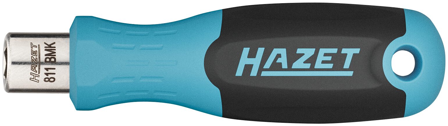 HAZET Bithalter 811BMK · 1/4 Zoll (6,3 mm) Sechskant hohl · 80 mm