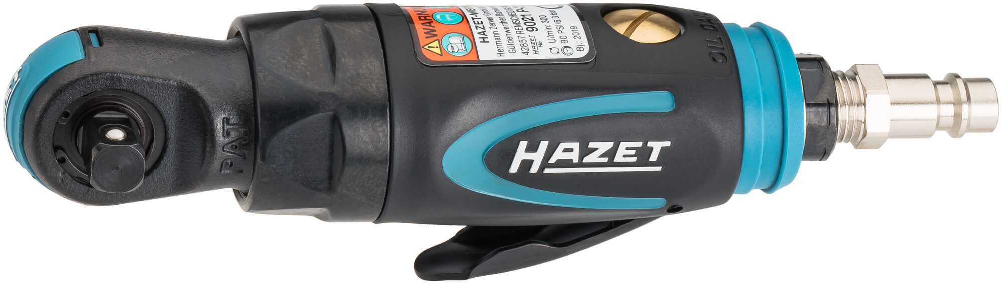 HAZET Mini Ratschenschrauber 9021P-2 · Vierkant massiv 10 mm (3/8 Zoll) HAZET Mini Ratschenschrauber 9021P-2 · Vierkant massiv 10 mm (3/8 Zoll)