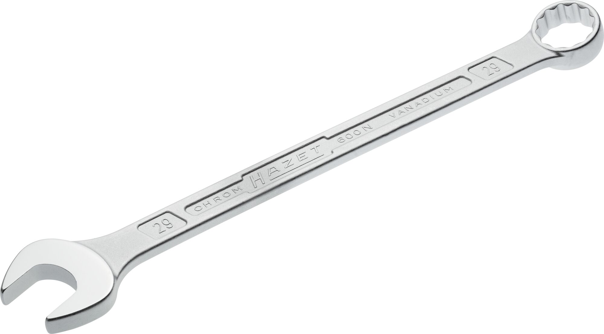 HAZET Ring-Maulschlüssel 600N-29 · Außen Doppel-Sechskant-Tractionsprofil · 29 mm HAZET Ring-Maulschlüssel 600N-29 · Außen Doppel-Sechskant-Tractionsprofil · 29 mm