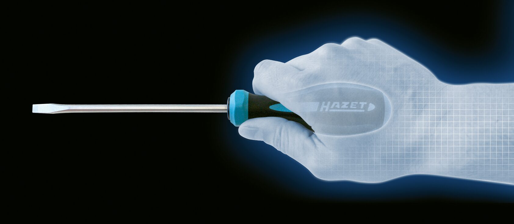 HAZET Schraubendreher HEXAnamic® 802-T8H · Tamper Resistant TORX® Profil · T8H