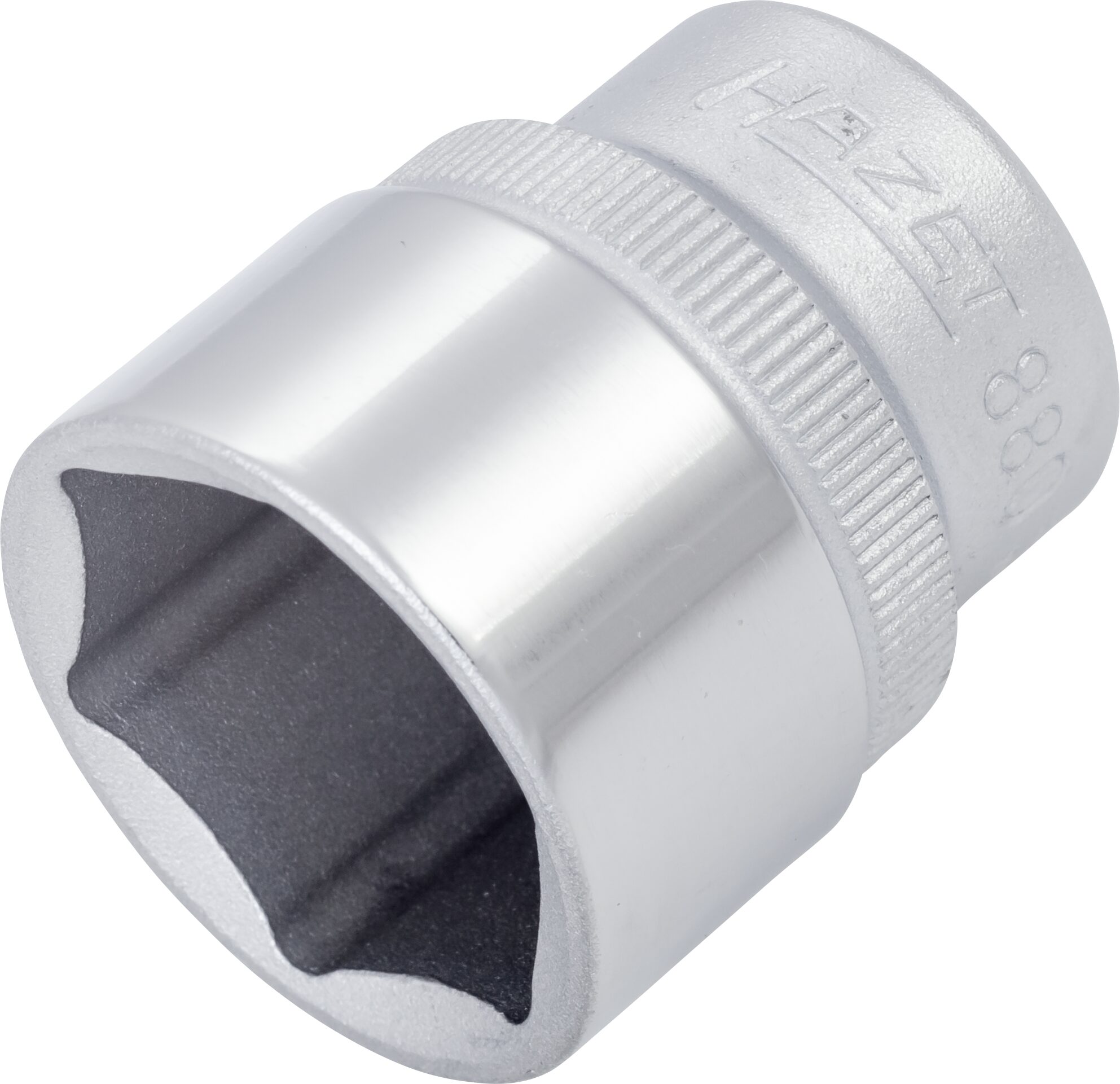 HAZET Steckschlüsseleinsatz · Sechskant 880-21 · Vierkant hohl 10 mm (3/8 Zoll) · Außen Sechskant-Tractionsprofil · 21 mm
