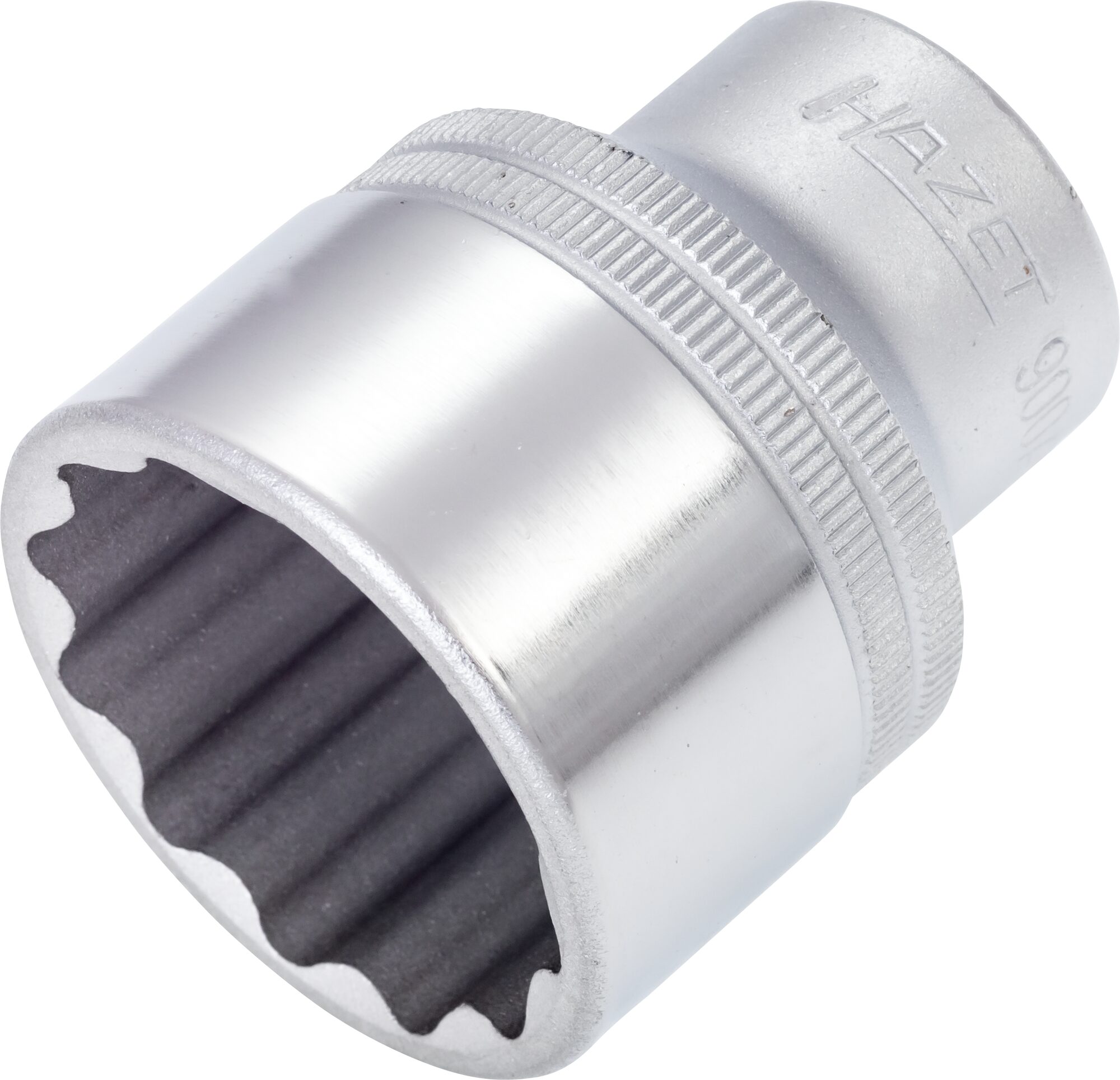 HAZET Steckschlüsseleinsatz 900AZ-1.1/4 · 1/2 Zoll (12,5 mm) Vierkant hohl · Außen Doppelsechskant-Tractionsprofil · SW 1.1/4