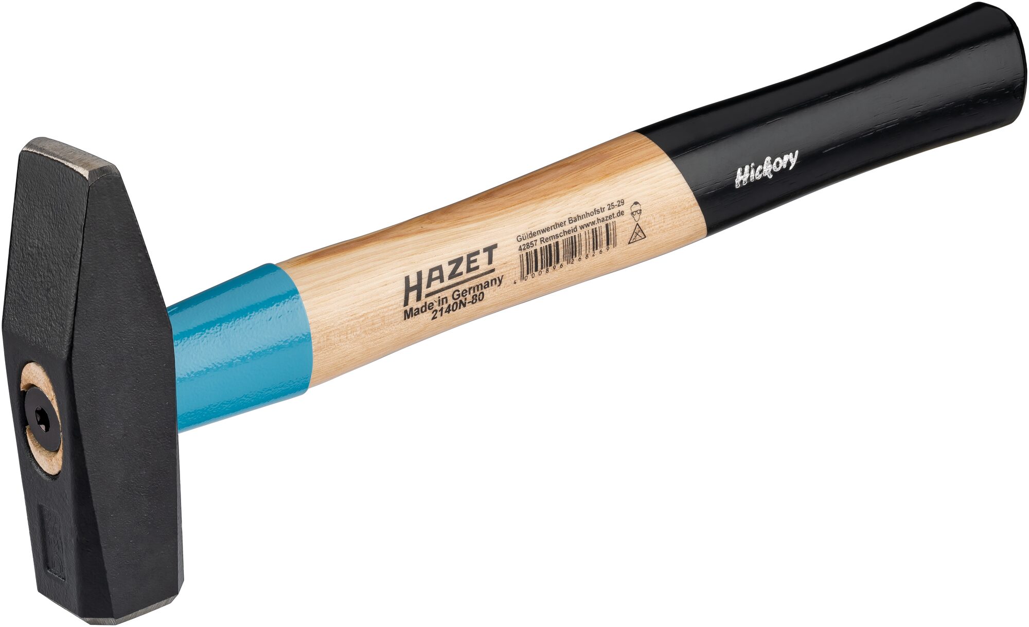 HAZET Schlosserhammer BluGuard 2140N-80 · Länge: 350 mm