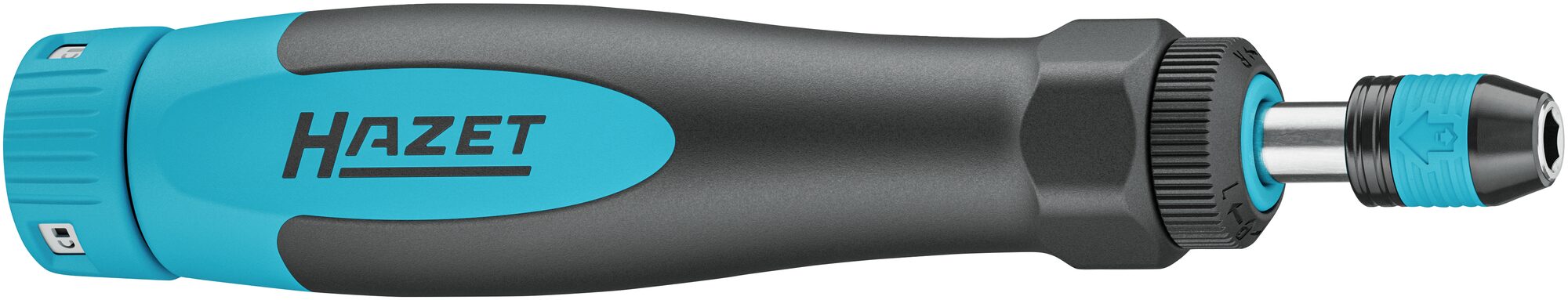 HAZET Drehmomentschraubendreher mit Standardgriff 6004CT-3 · Drehmomentbereich min-max: 0.02?–?0.3 Nm · Genauigkeit: 6% · 1/4 Zoll (6,3 mm) Sechskant hohl · 196 mm
