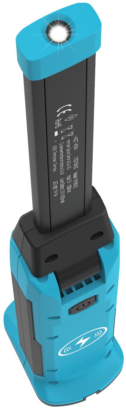HAZET LED Slim-Light · wireless charging 1979W-92 · 367 mm x 62 mm x 47 mm