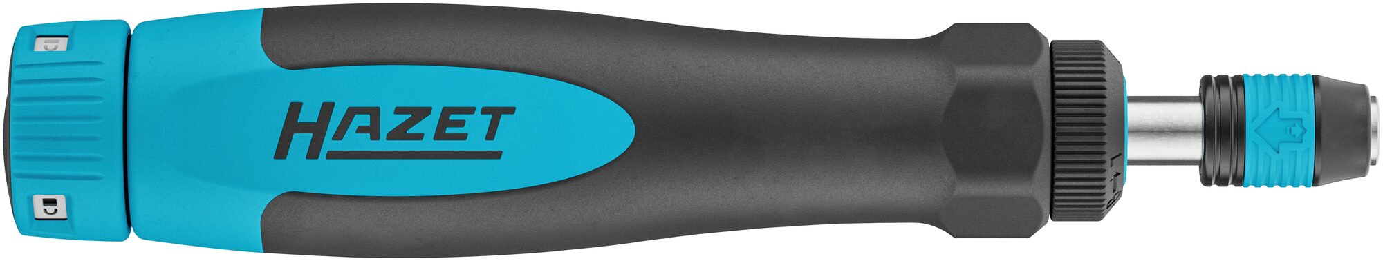 HAZET Drehmomentschraubendreher mit Standardgriff 6004CT-3 · Drehmomentbereich min-max: 0.02?–?0.3 Nm · Genauigkeit: 6% · 1/4 Zoll (6,3 mm) Sechskant hohl · 196 mm