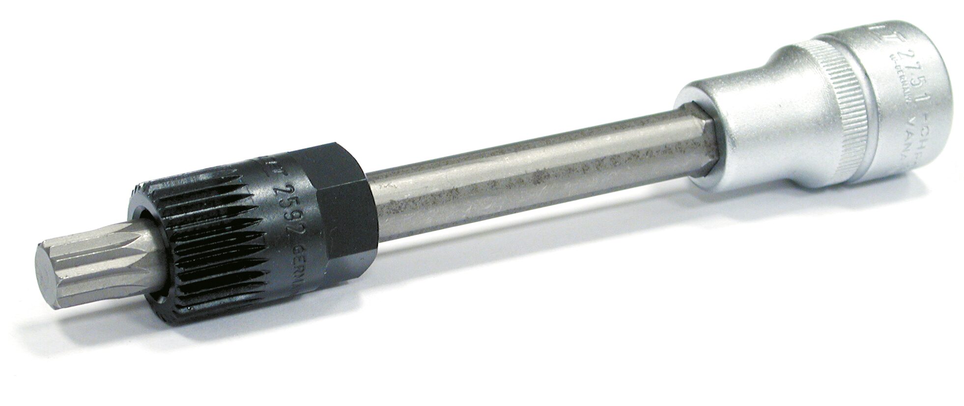 HAZET Keil(rippen)riemenscheibe-Werkzeug 4641/2 · Vierkant hohl 12,5 mm (1/2 Zoll) · Innen Vielzahn Profil XZN · Anzahl Werkzeuge: 2 HAZET Keil(rippen)riemenscheibe-Werkzeug 4641/2 · Vierkant hohl 12,5 mm (1/2 Zoll) · Innen Vielzahn Profil XZN · Anzahl Werkzeuge: 2