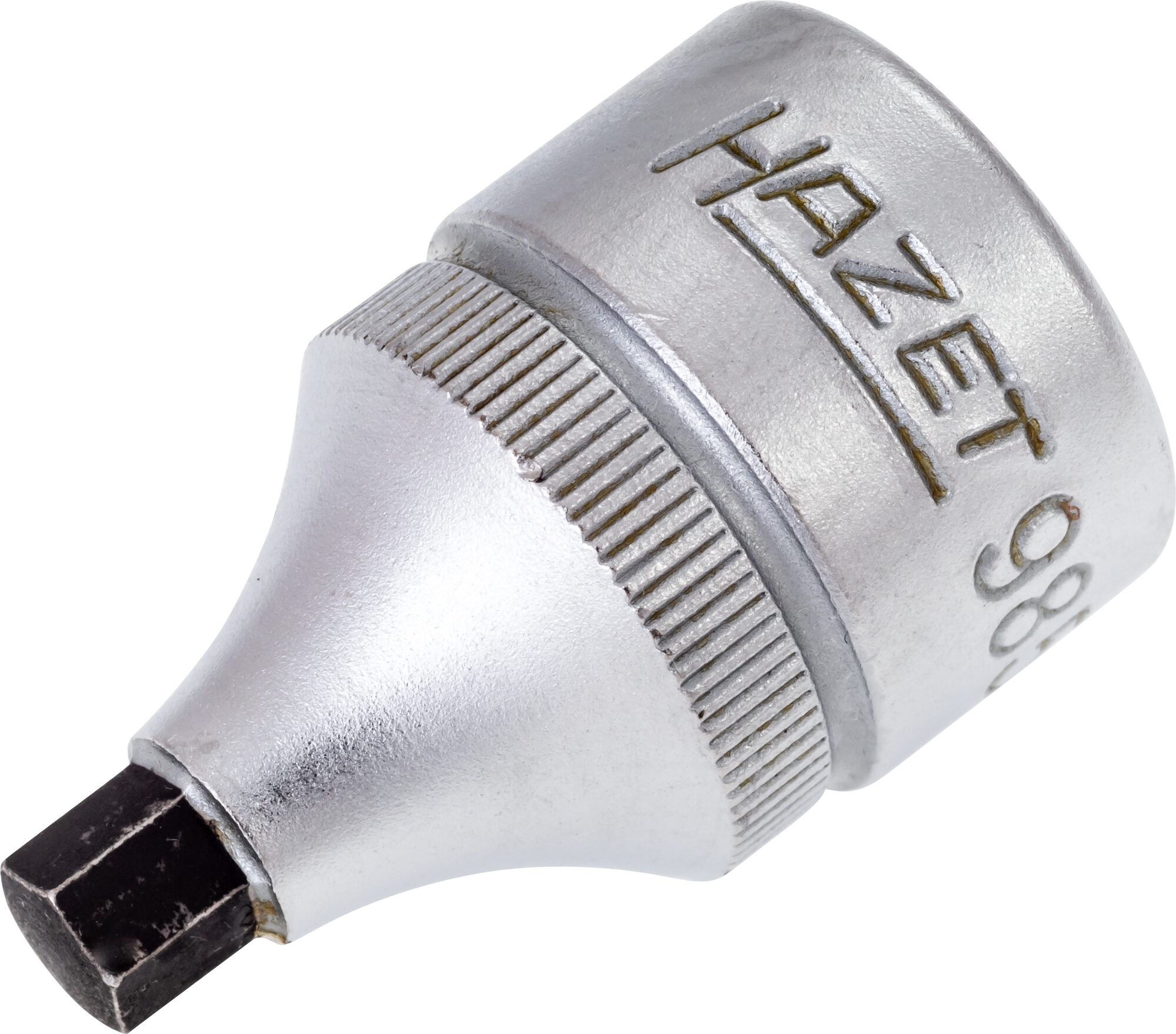 HAZET Schraubendreher-Steckschlüsseleinsatz 985-6 · Vierkant hohl 12,5 mm (1/2 Zoll) · Innen Sechskant Profil · 6 mm