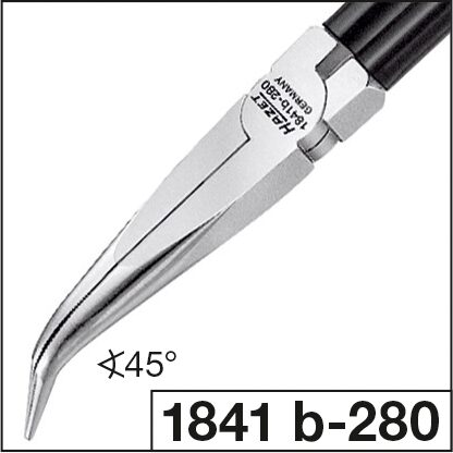 HAZET Flachrund-Zange 1841A-280