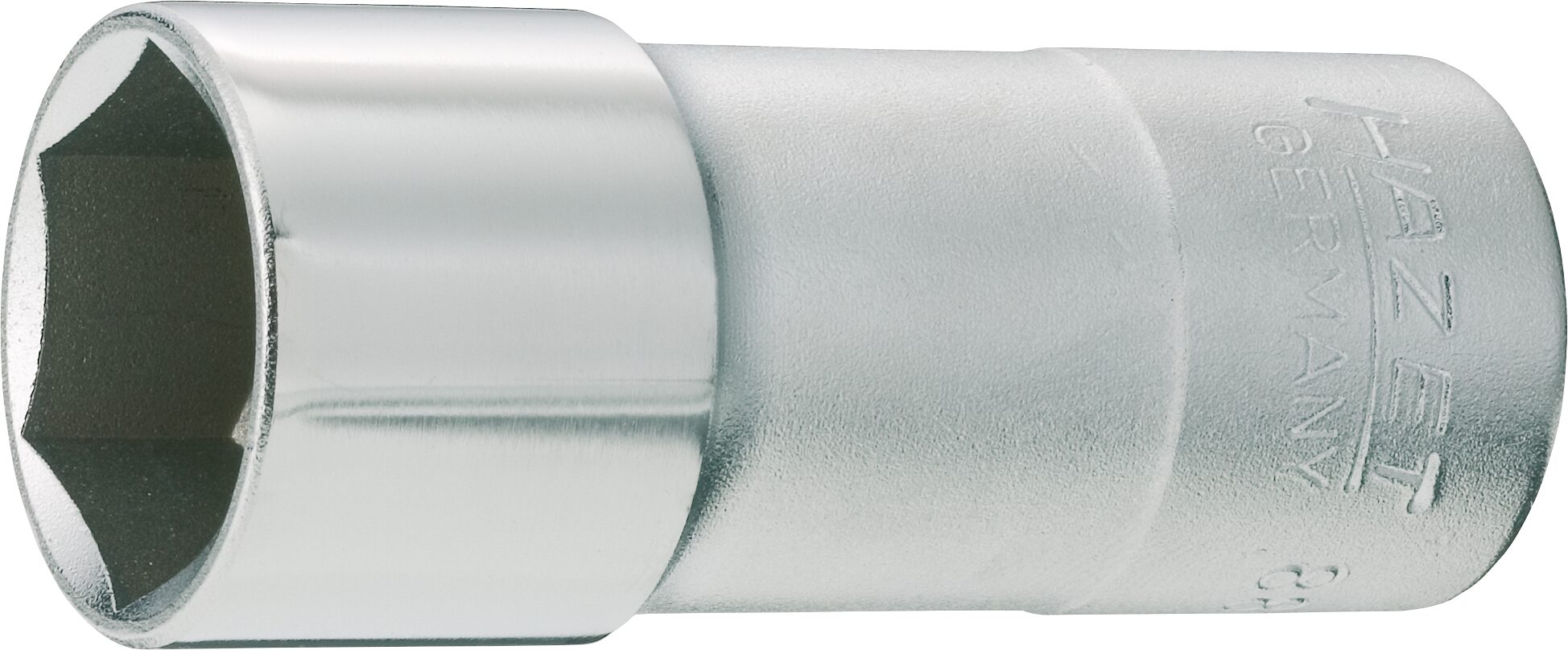 HAZET Zündkerzen Steckschlüsseleinsatz 880KF · 3/8 Zoll (10 mm) Vierkant hohl · Außen Sechskant Profil · SW 20,8 mm · 13/16