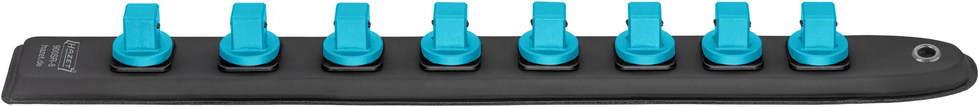 HAZET SmartRail · Flexible Kunststoff-Steckleiste 900SR-8 · Vierkant hohl 12,5 mm (1/2 Zoll)