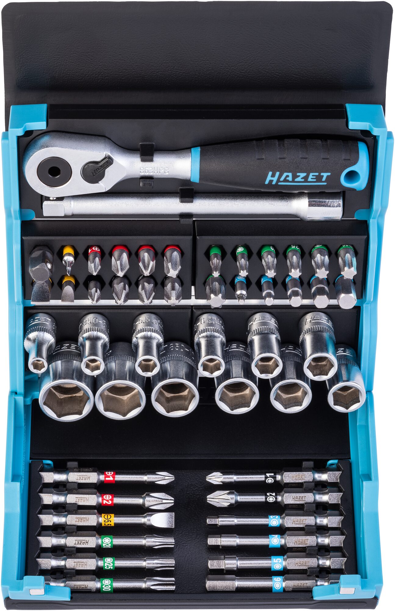 HAZET SmartCase Steckschlüssel Satz 2200SC-2 HAZET SmartCase Steckschlüssel Satz 2200SC-2