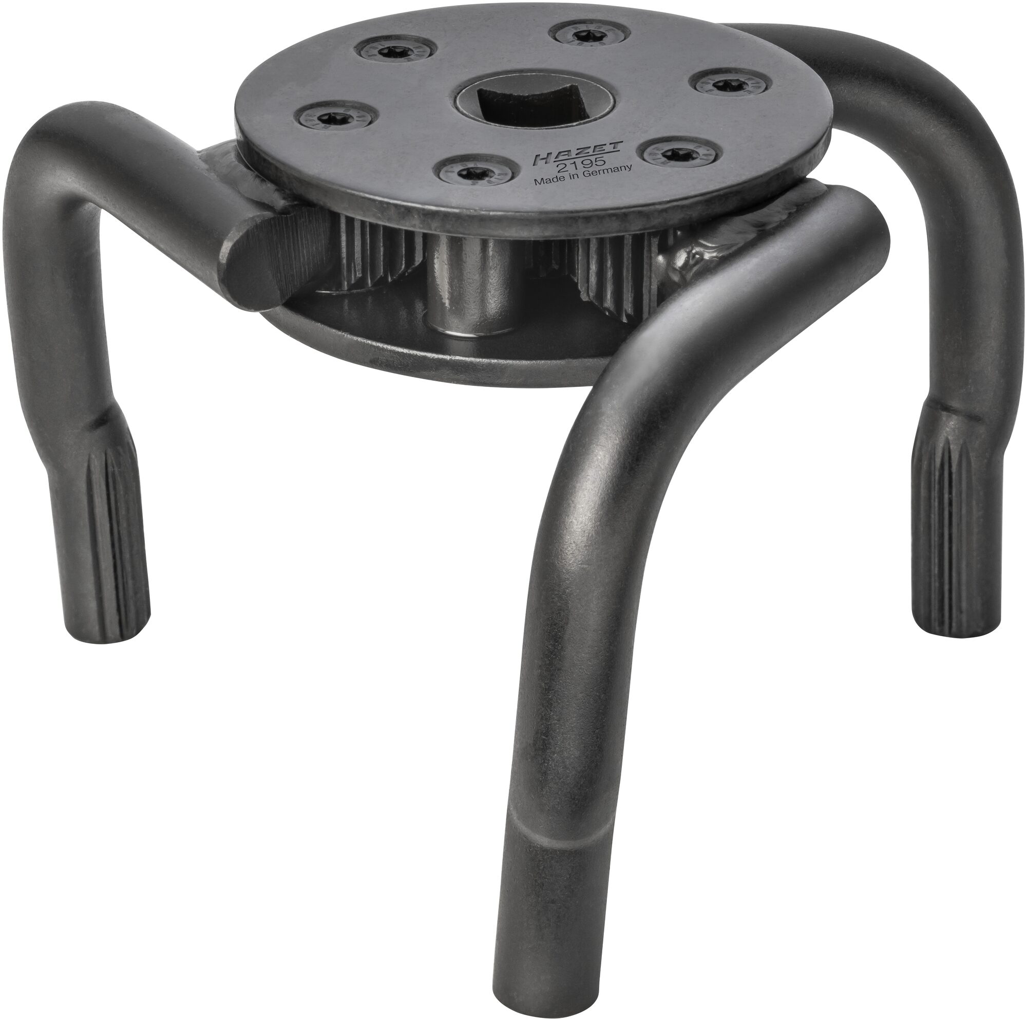 HAZET Kartuschenschlüssel 2195 · 1/2 Zoll (12,5 mm) Vierkant hohl · 90–140 mm