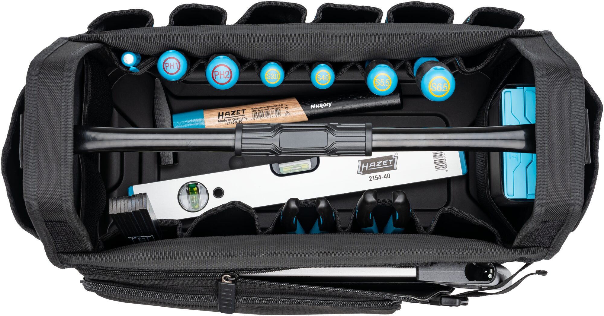 HAZET Universal Werkzeugtasche · groß 191T-6/73 · 73-teilig