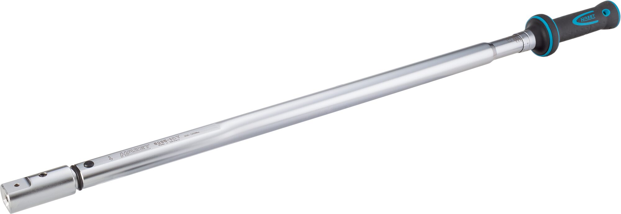 HAZET Drehmomentschlüssel 6295-1CT · Drehmomentbereich min-max: 200–500 Nm · Genauigkeit: 2% · 14 x 18 mm Einsteck-Vierkant · 962 mm