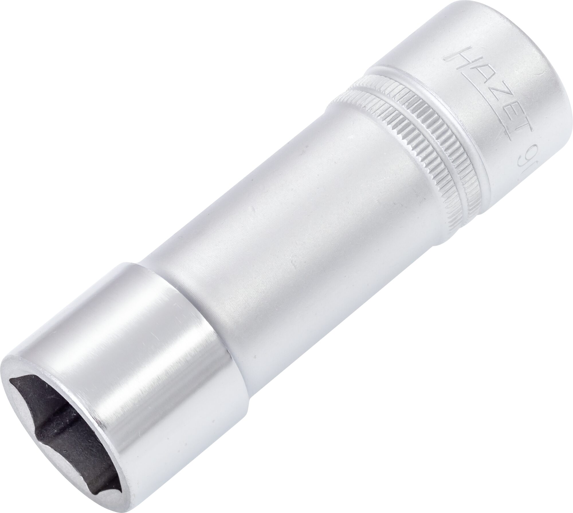 HAZET Steckschlüsseleinsatz · Sechskant 900LG-19 · Vierkant hohl 12,5 mm (1/2 Zoll) · Außen Sechskant-Tractionsprofil · 19 mm
