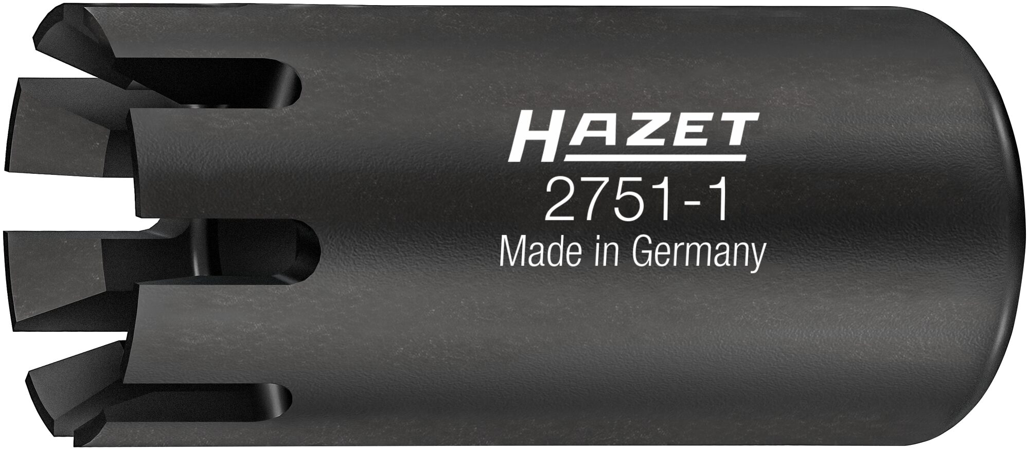 HAZET Turbolader Steckschlüsseleinsatz · Sonderprofil 2751-1 · Vierkant hohl 6,3 mm (1/4 Zoll) · 12 mm