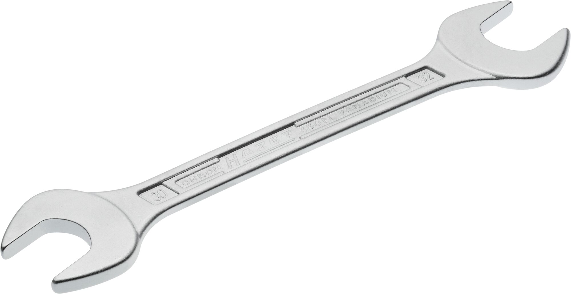 HAZET Doppel-Maulschlüssel 450N-30X32 · Außen Sechskant Profil · 30 x 32 mm HAZET Doppel-Maulschlüssel 450N-30X32 · Außen Sechskant Profil · 30 x 32 mm