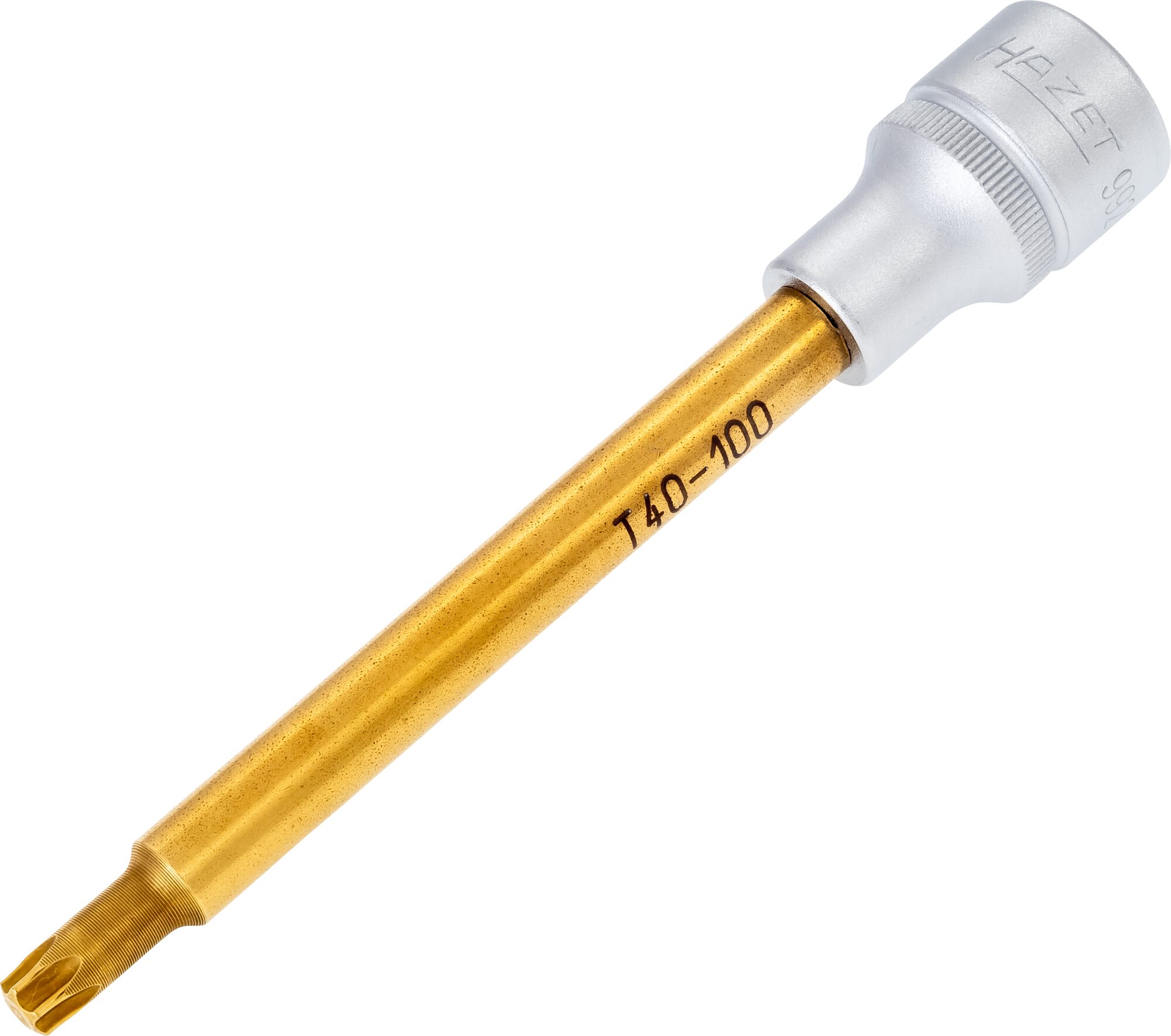 HAZET Schraubendreher-Steckschlüsseleinsatz · TORX® 992SLG-T40 · Vierkant hohl 12,5 mm (1/2 Zoll) · Innen TORX® Profil · T40