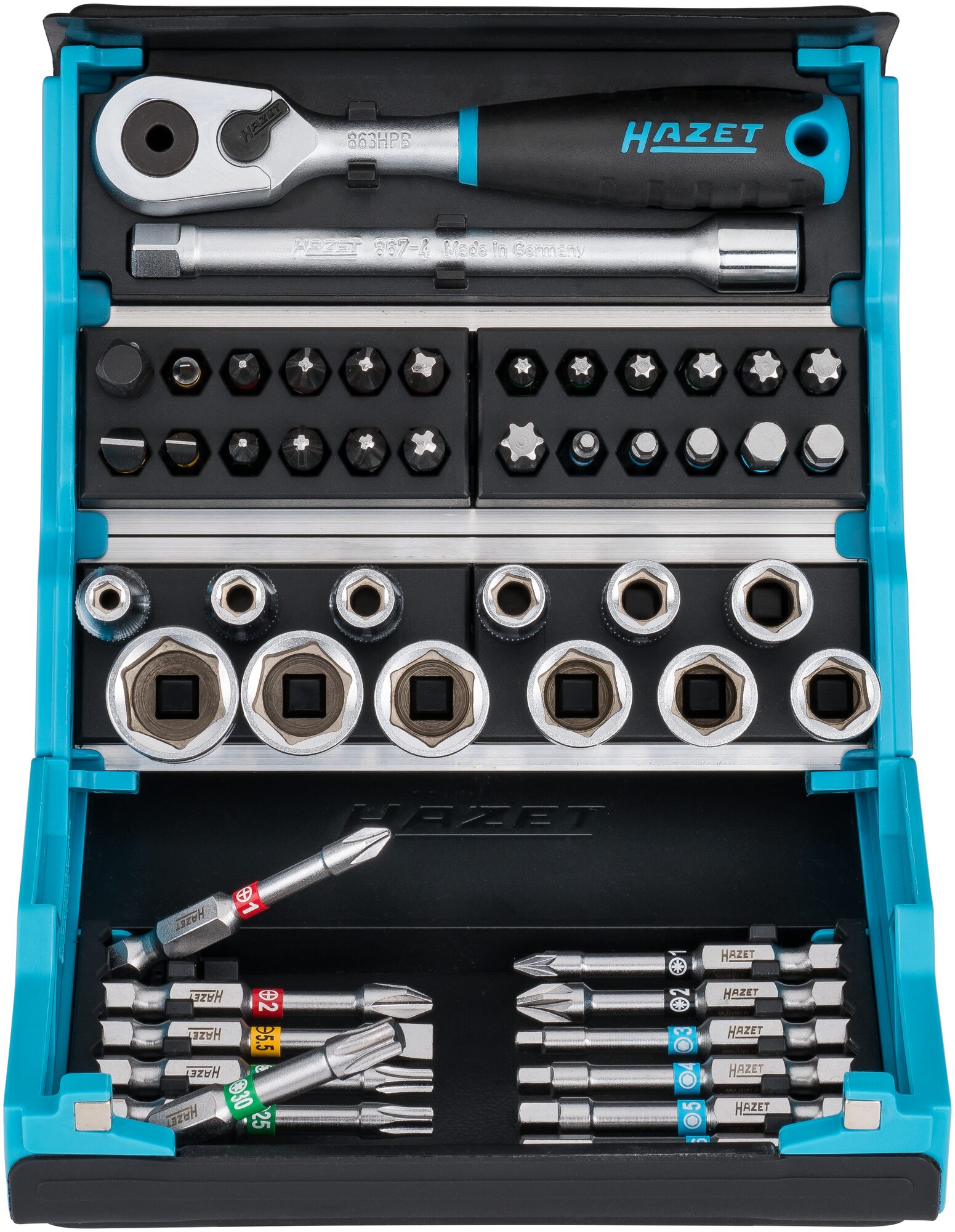 HAZET SmartCase Steckschlüssel Satz 2200SC-2 HAZET SmartCase Steckschlüssel Satz 2200SC-2