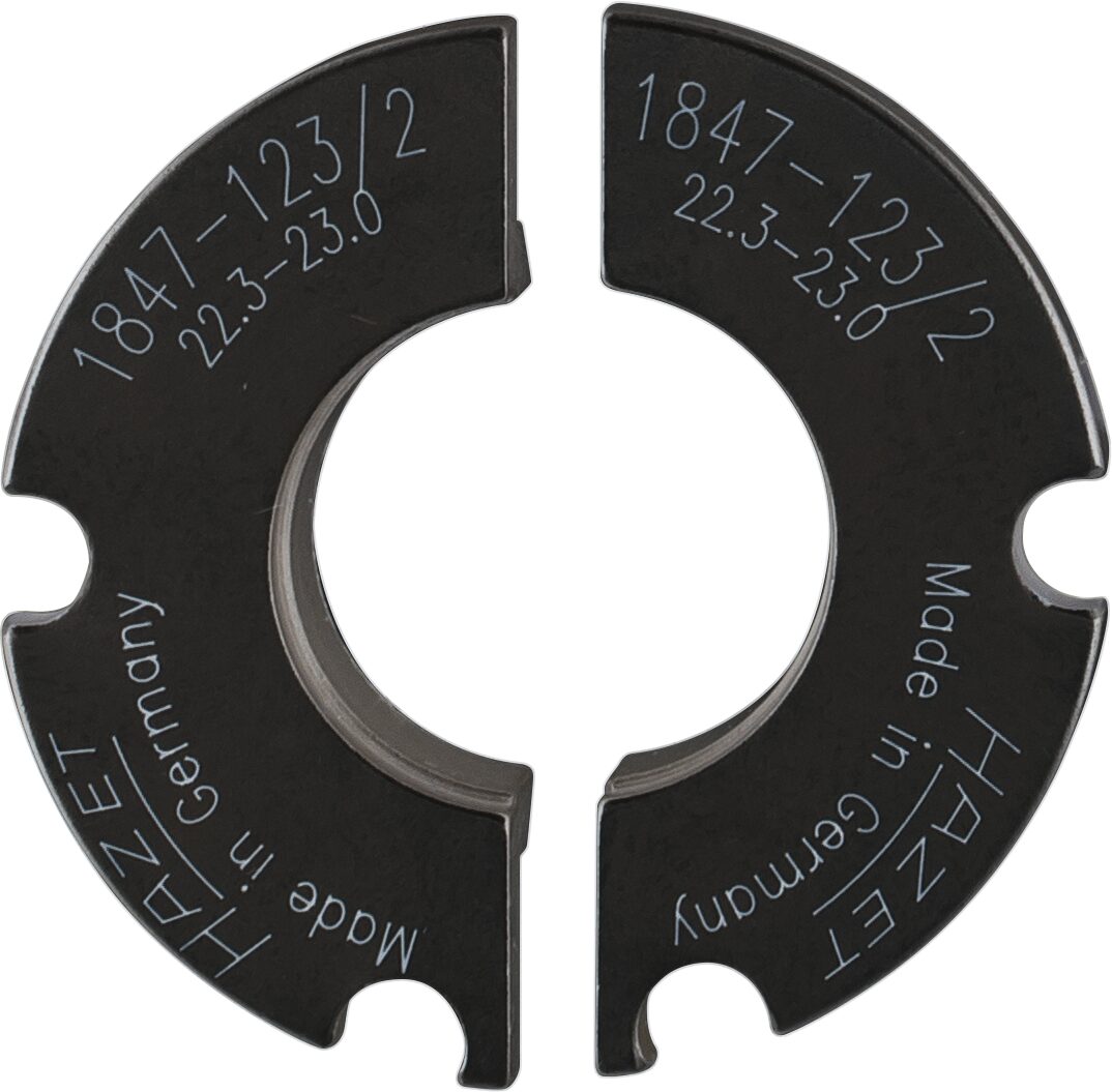 HAZET Halbschalen Paar · 22,3 – 23 mm 1847-123/2