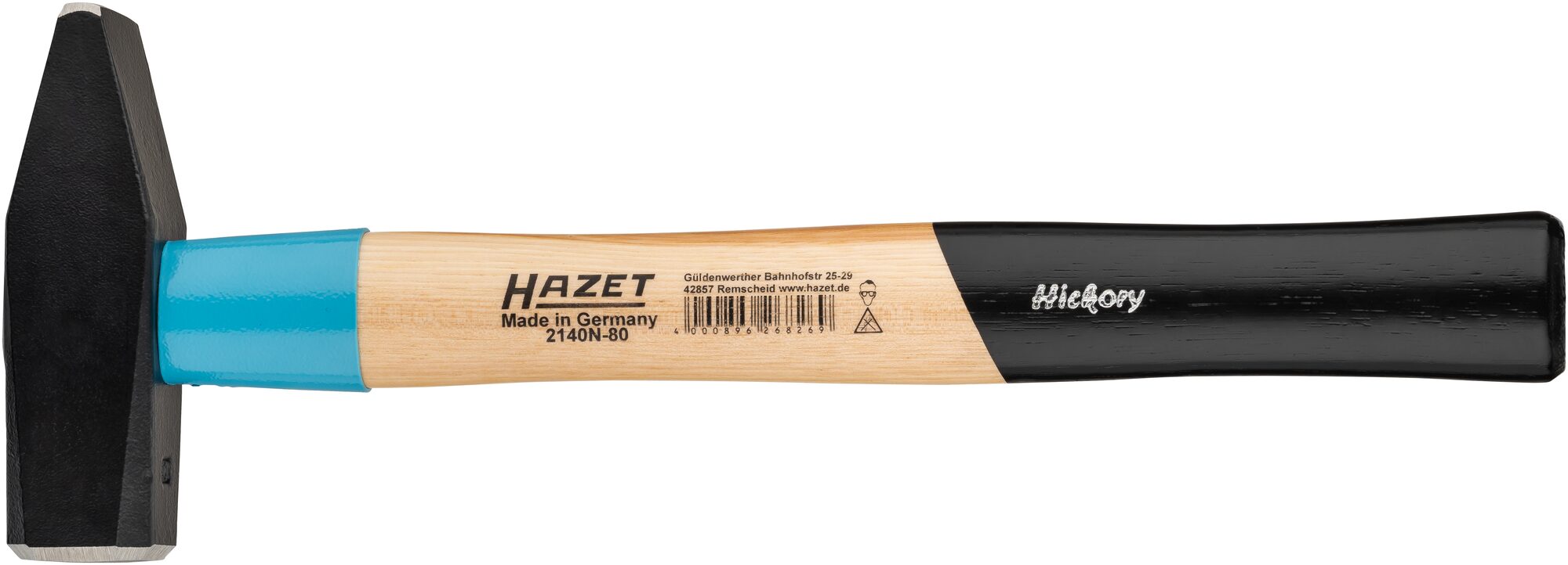HAZET Schlosserhammer BluGuard 2140N-80 · Länge: 350 mm