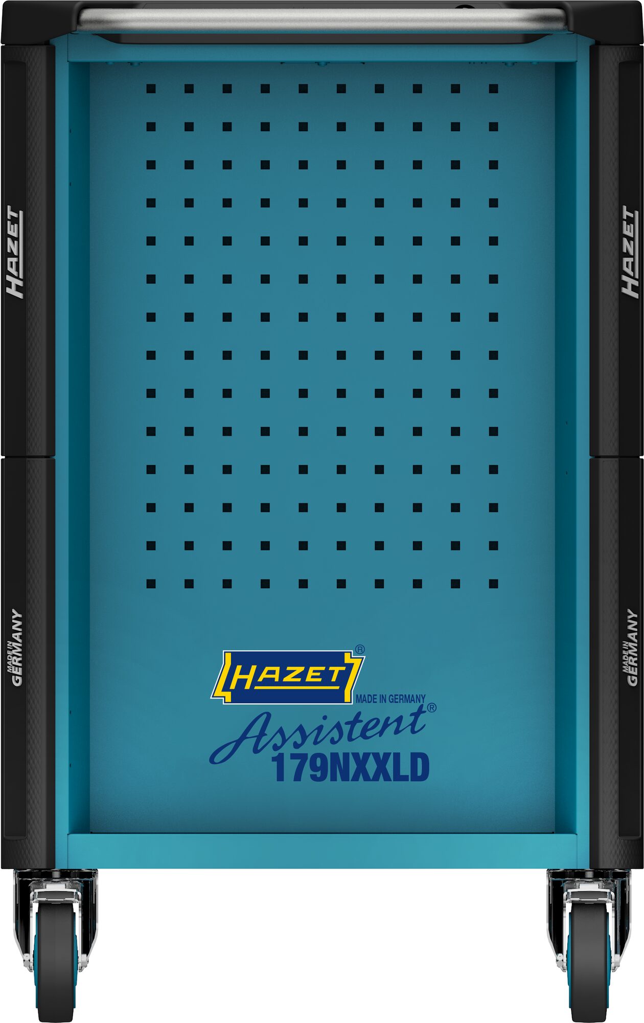 HAZET Werkstattwagen Assistent 179NXXL-8D · 1133 mm x 642 mm x 1020 mm · Schubladen, flach: 7× 81?x?870?x?522 mm · Schubladen, hoch: 1× 166?x?870?x?522 mm