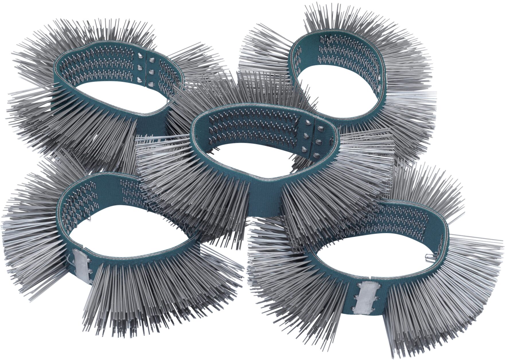HAZET Bürstenband · 23 mm breit · fein · gerade Spitzen 9033-6-06/5