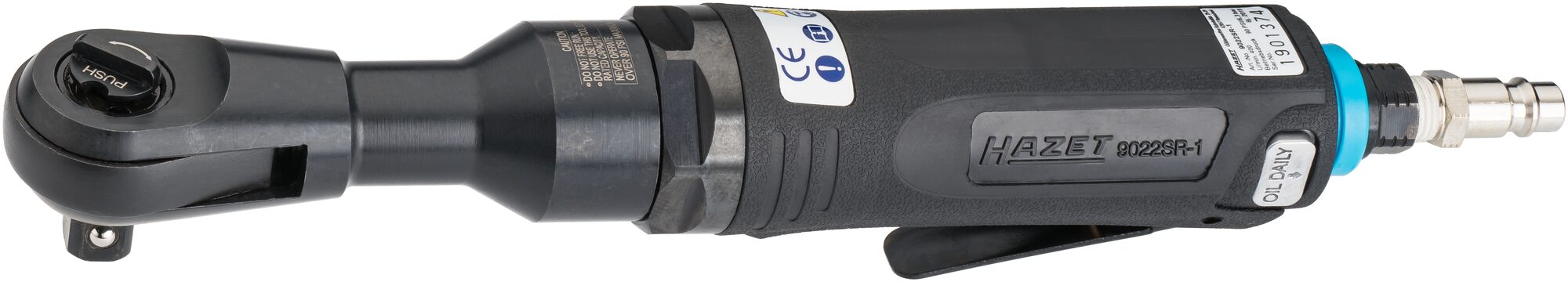 HAZET Schlag-Ratschenschrauber 9022SR-1 · Vierkant massiv 12,5 mm (1/2 Zoll) · Hochleistungs-Stift-Schlagwerk HAZET Schlag-Ratschenschrauber 9022SR-1 · Vierkant massiv 12,5 mm (1/2 Zoll) · Hochleistungs-Stift-Schlagwerk