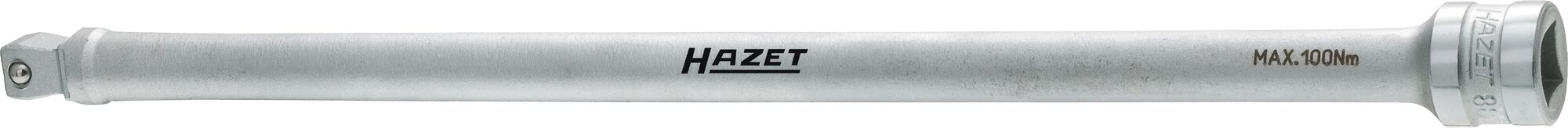 HAZET Verlängerung · schwenkbar 8822-10 · Vierkant hohl 10 mm (3/8 Zoll) · Vierkant massiv 10 mm (3/8 Zoll)