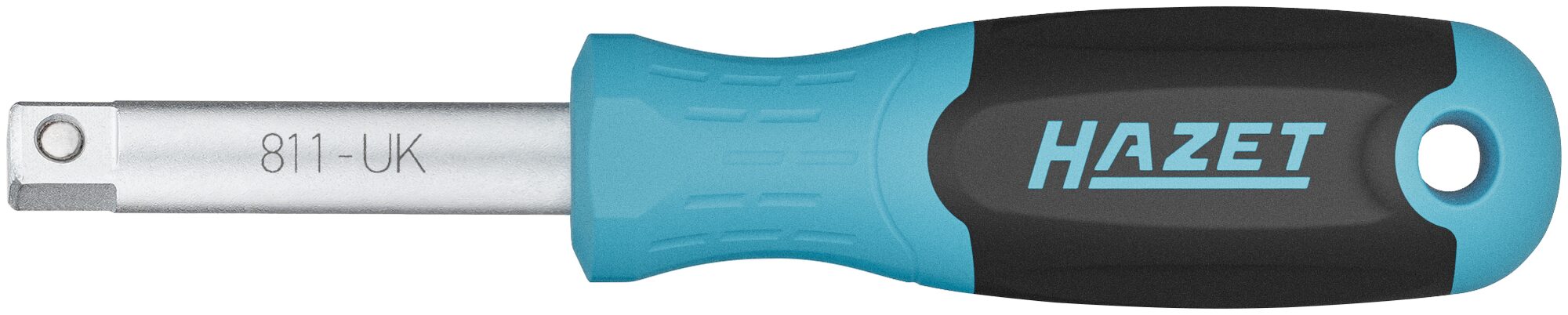 HAZET Steckgriff 811-UK · 1/4 Zoll (6,3 mm) Vierkant massiv · 134 mm