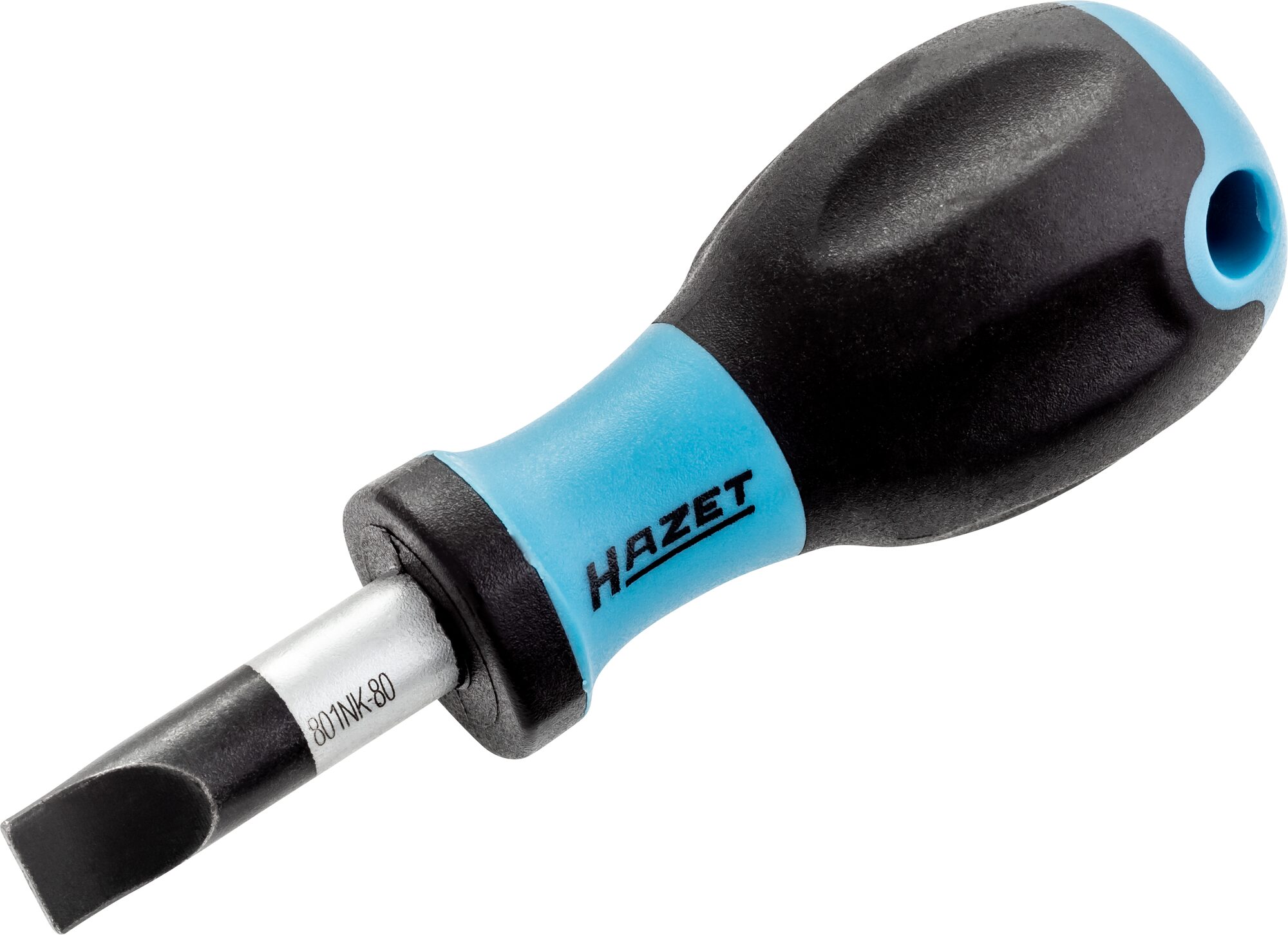 HAZET Schraubendreher 801NK-80 · Schlitz Profil · 1.2 x 8 mm