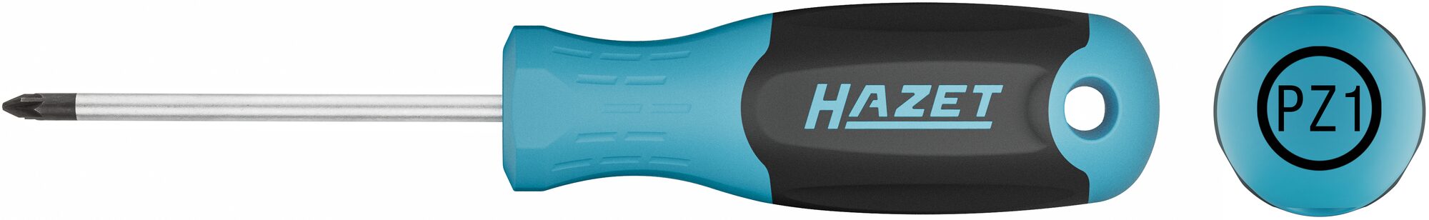 HAZET Schraubendreher 811-PZ1 · Pozidriv Profil PZ · SW PZ1
