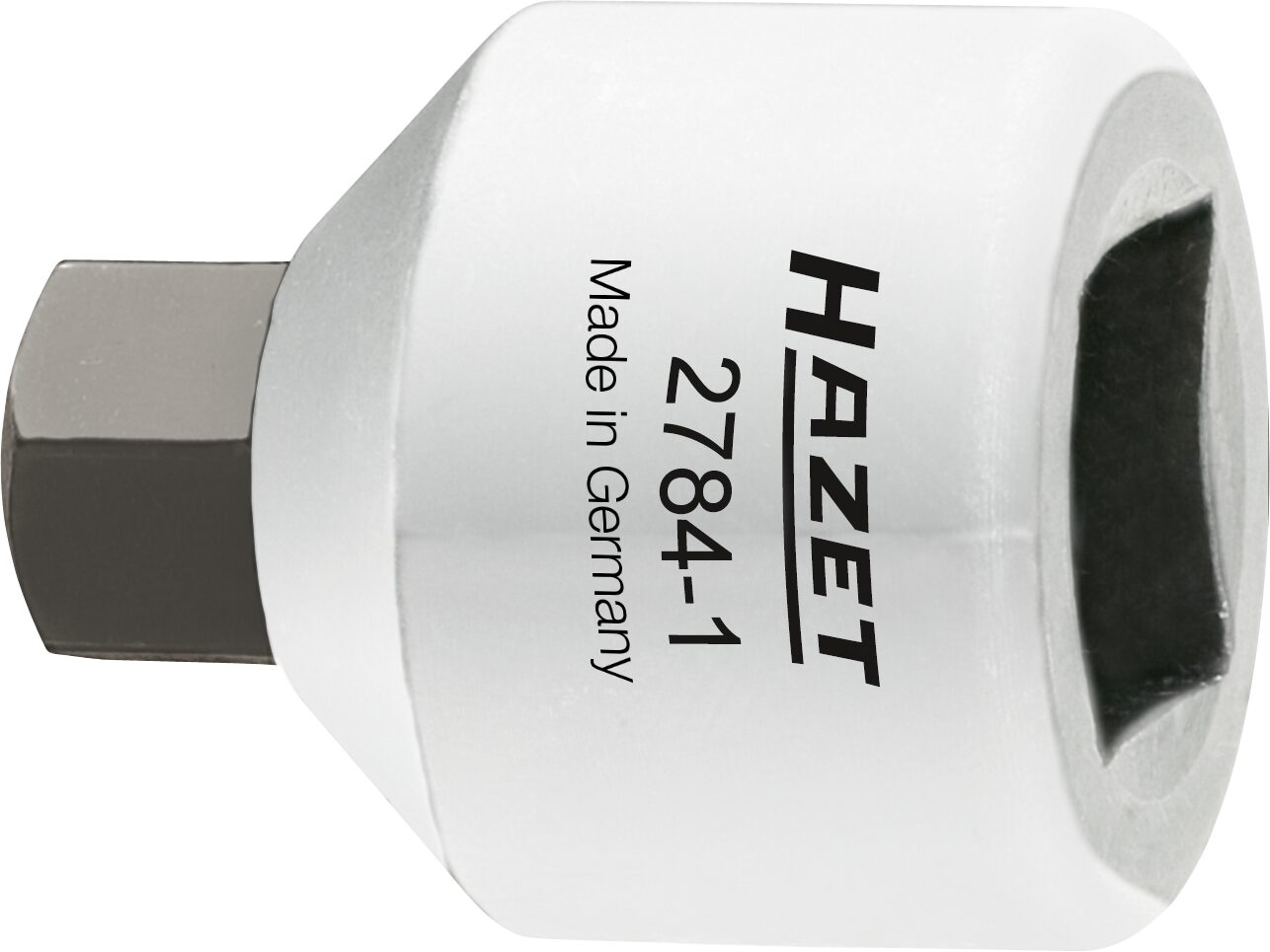 HAZET Bremssattel Schraubendreher-Steckschlüsseleinsatz 2784-1 · Vierkant hohl 10 mm (3/8 Zoll) · Innen Sechskant Profil · 7 mm