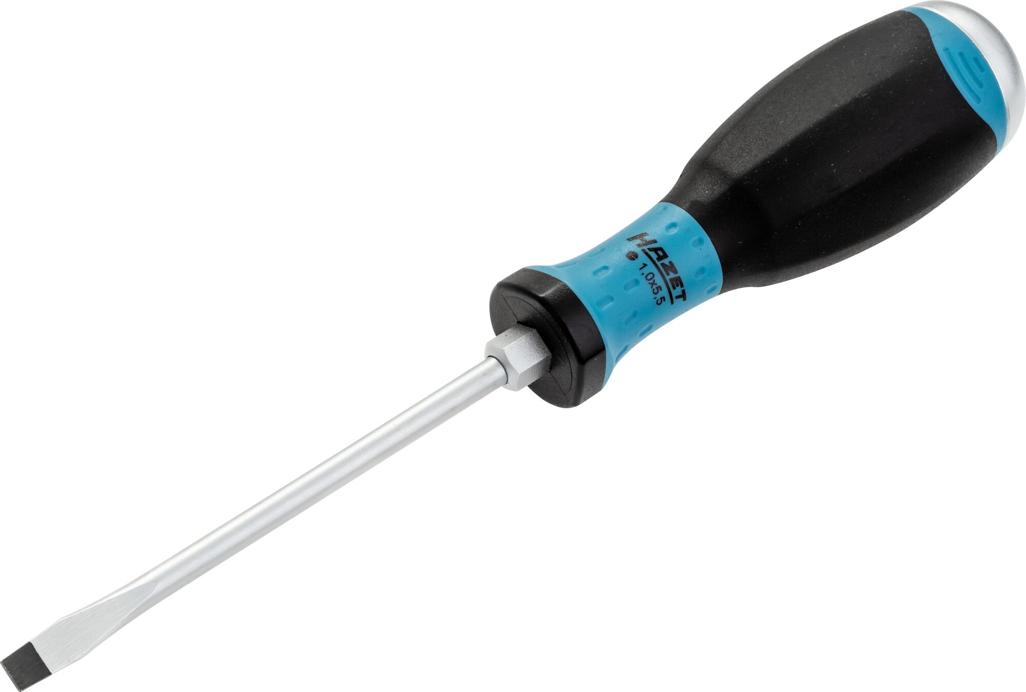 HAZET Schraubendreher · mit Schlagkappe 810U-55 · Schlitz Profil · 1 x 5.5 mm