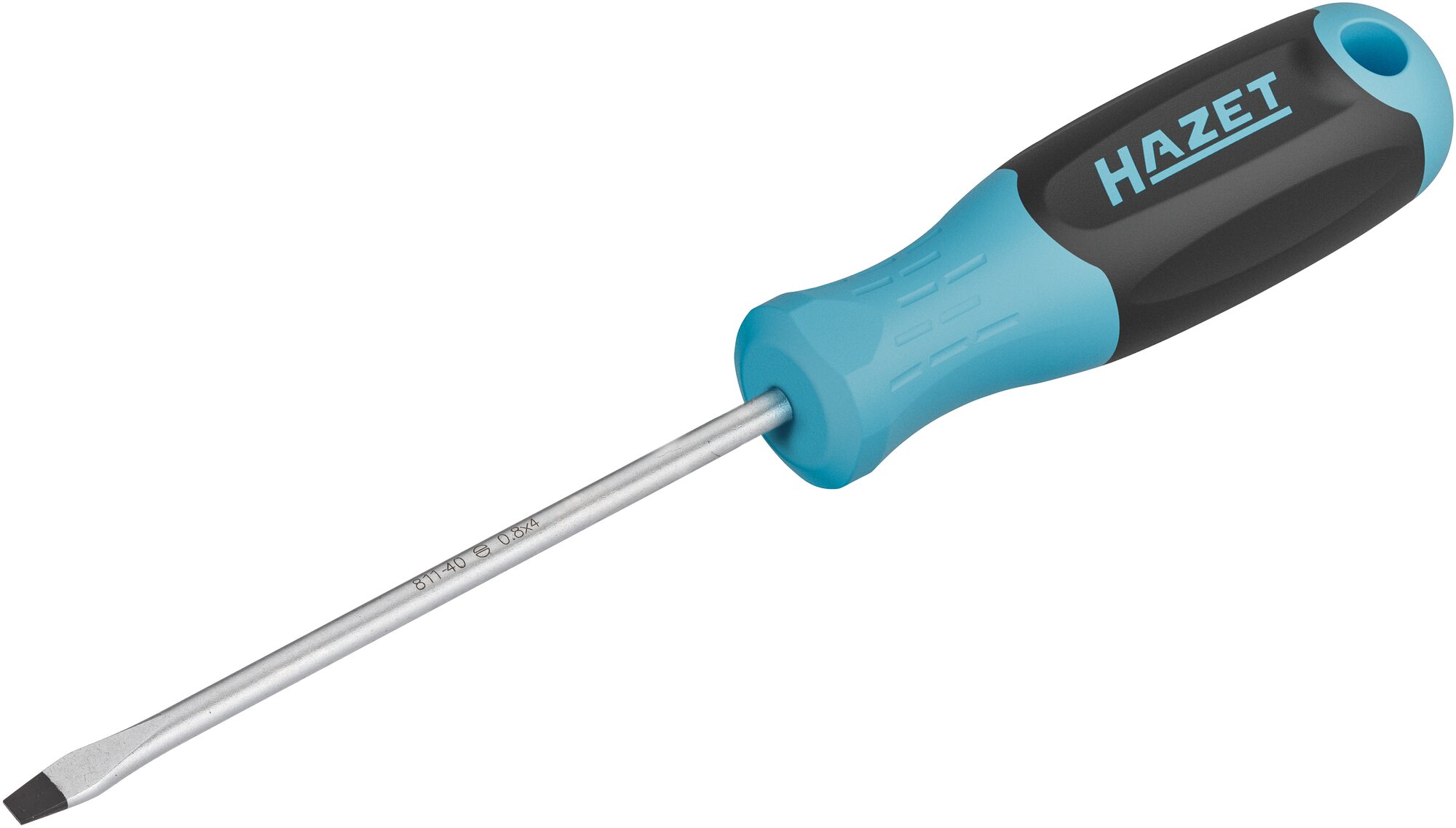 HAZET Schraubendreher 811-40 · Schlitz Profil · SW 0,8 x 4 mm