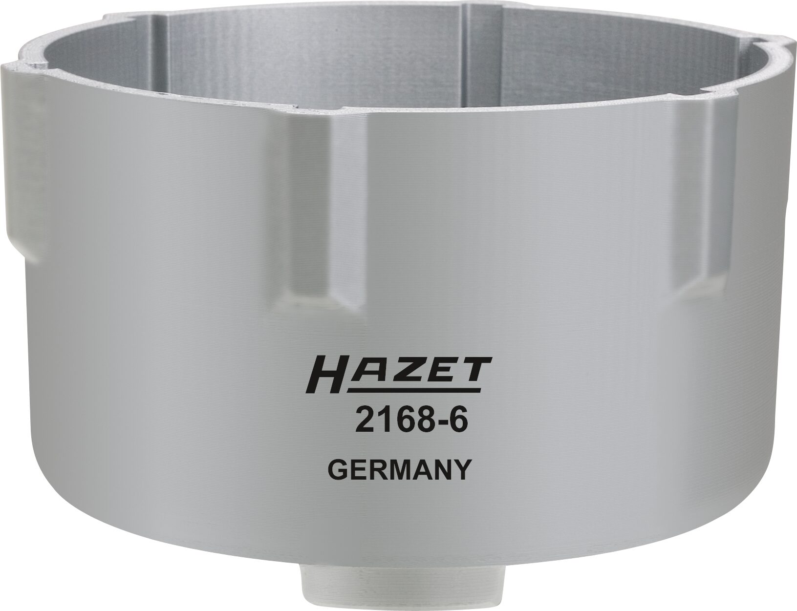 HAZET Kraftstofffilter-Lösewerkzeug 2168-6 · Vierkant hohl 10 mm (3/8 Zoll) · Rillenprofil · 117.5 mm