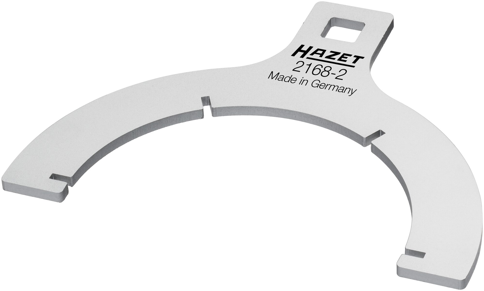 HAZET Kraftstofffilter-Lösewerkzeug 2168-2 · Vierkant hohl 12,5 mm (1/2 Zoll) · Rillenprofil · 160 mm